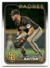 Matthew Batten 2024 Topps Baseball #384 San Diego Padres