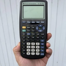 Texas Instruments TI-83 Plus Graphing Calculator with Cover Tested Working