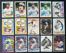Fergie Jenkins Collection 15 Cards M/NM/EX 1981-2023 Chicago Cubs HOF