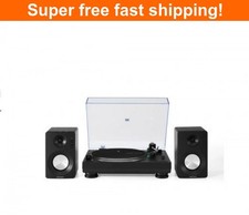 Crosley KT100BT-BK K-Series Bluetooth Turntable System - Black, NEW
