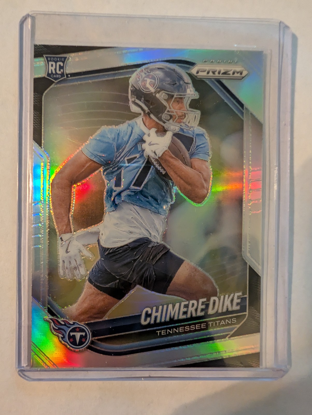 2025 Panini Prizm - Rookies Chimere Dike #396 Silver Prizm (RC)