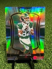2025 Panini Select - Premier Level Arian Smith #177 Silver Prizm (RC)