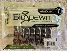 BioSpawn Vile Craw…4”…Blacklight…NIB…7 Pk…Discontinued And Rare
