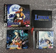 Lunar 2 Eternal Blue Complete Collector's Edition PS1 PlayStation Tested Working