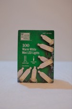 Home Accents Holiday 100 Mini LED Christmas String Lights Warm White