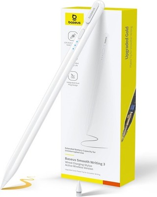 Stylus Pen kompatibel mit iPad 2018-2024, Wireless Pairing, 32 benutzerdefinierte Verknüpfungen