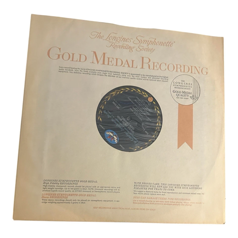 Glen Campbell Gentle On My Mind LP John Hartford Longines Symphonette G+/VG+/VG+ Foto 4 de 4