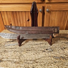 Vintage Collins & Co. Legitimus No 13 Large Knife With Sheath USA