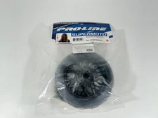 Pro-Line PRO1022310 1/4 Supermoto S3 Motorcycle Rear Tire MTD Black 1 NEW