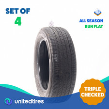 Set Of 4 Used 22560r18 Bridgestone Dueler Hp Sport As Rft - 5.5-732 17zhw
