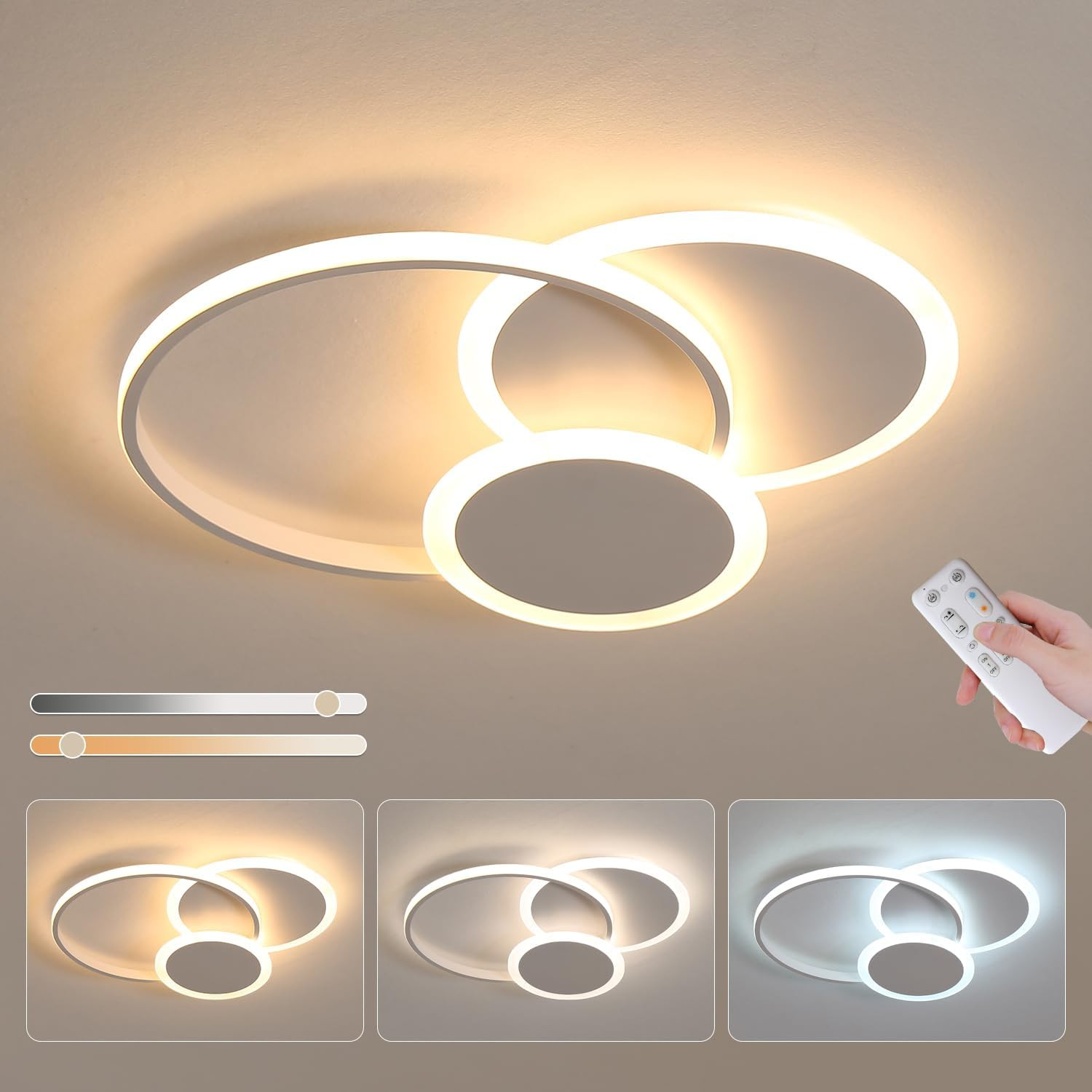Plafoniera LED 32W ad Alto Rendimento - Lampada Soffitto 42CM Slim