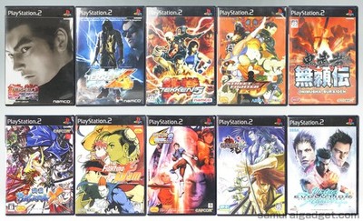 Tekken Tag & Onimusha Blade Warriors & Virtua Fighter (NAMCO CAPCOM SNK SEGA)...