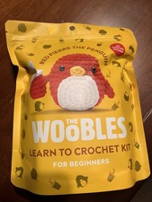 Woobles Red Pierre the Penguin Learn to Crochet Kit McDonald s Exclusive RARE