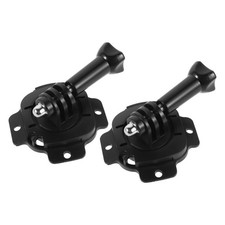 2 Sets 360° Rotating Camera Mount Base - Ski Snowboard and Bike Action