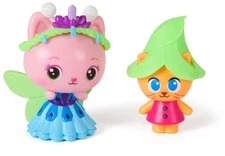 Gabby's Dollhouse: The Movie, Queen Kitty Fairy and Kitty Gnome, Toy Figures wit