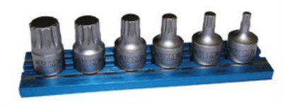 VIM TOOLS XZNS412 XZN Stubby Triple Sq. Drive Set