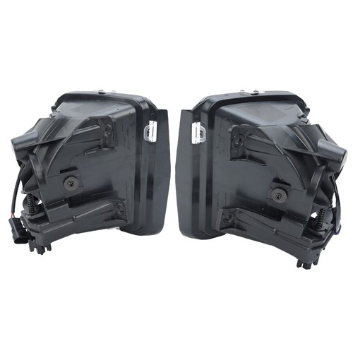 Par de luces antiniebla LED negras para parachoques DRL para Dodge Ram 1500 2013-2017 - Imagen 14 de 24