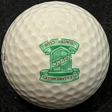 Pleasant Valley Country Club Logo Golf Ball Connellsville, PA PVCC