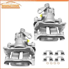 Rear Left & Right Brake Caliper with Bracket for 2012-2017 2018 2019 Fiat 500