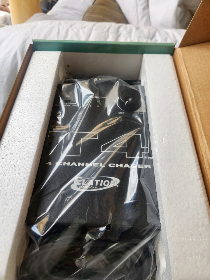 Elation Professional T4 Four-Channel Chase Controller dj lighting stage - Image 2 of 3