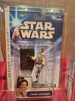 STAR WARS MOC Saga Gold 2004 LANDO CALRISSIAN RotJ AFA 85