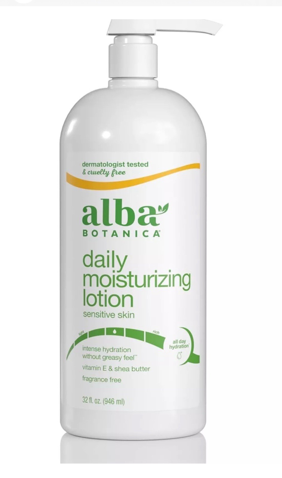 Alba Botanica - Daily Moisturizing Lotion, Fragrance Free ,S