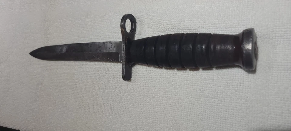 Auténtica Bayoneta Carabina Imperial USM4 Segunda Guerra Mundial (sin Funda) Foto 3 de 4
