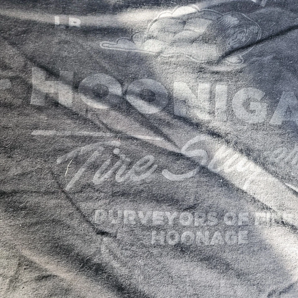 Hoonigan Motocicletas Camisa Camiseta Talla XL Desgastada y Desteñida  Foto 4 de 4