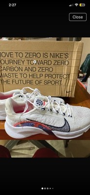 Nike SuperRep Go 3 Next Nature Flyknit Knit Sneaker White/Blue/Pink DH3393-103