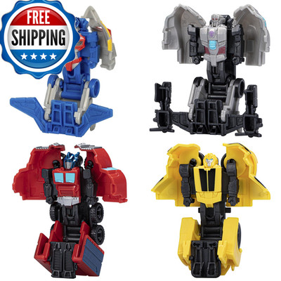 Transformers Earthspark Tacticon Konvolut Set 4 Mini Roboter Actionfiguren