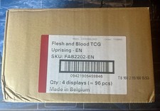 Flesh and Blood TCG - Uprising Booster Box Case - Factory Sealed NEW FAB