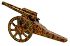 Antique J Chein Tin Litho Camo Camouflaged Field Gun Cannon Army Military Toy