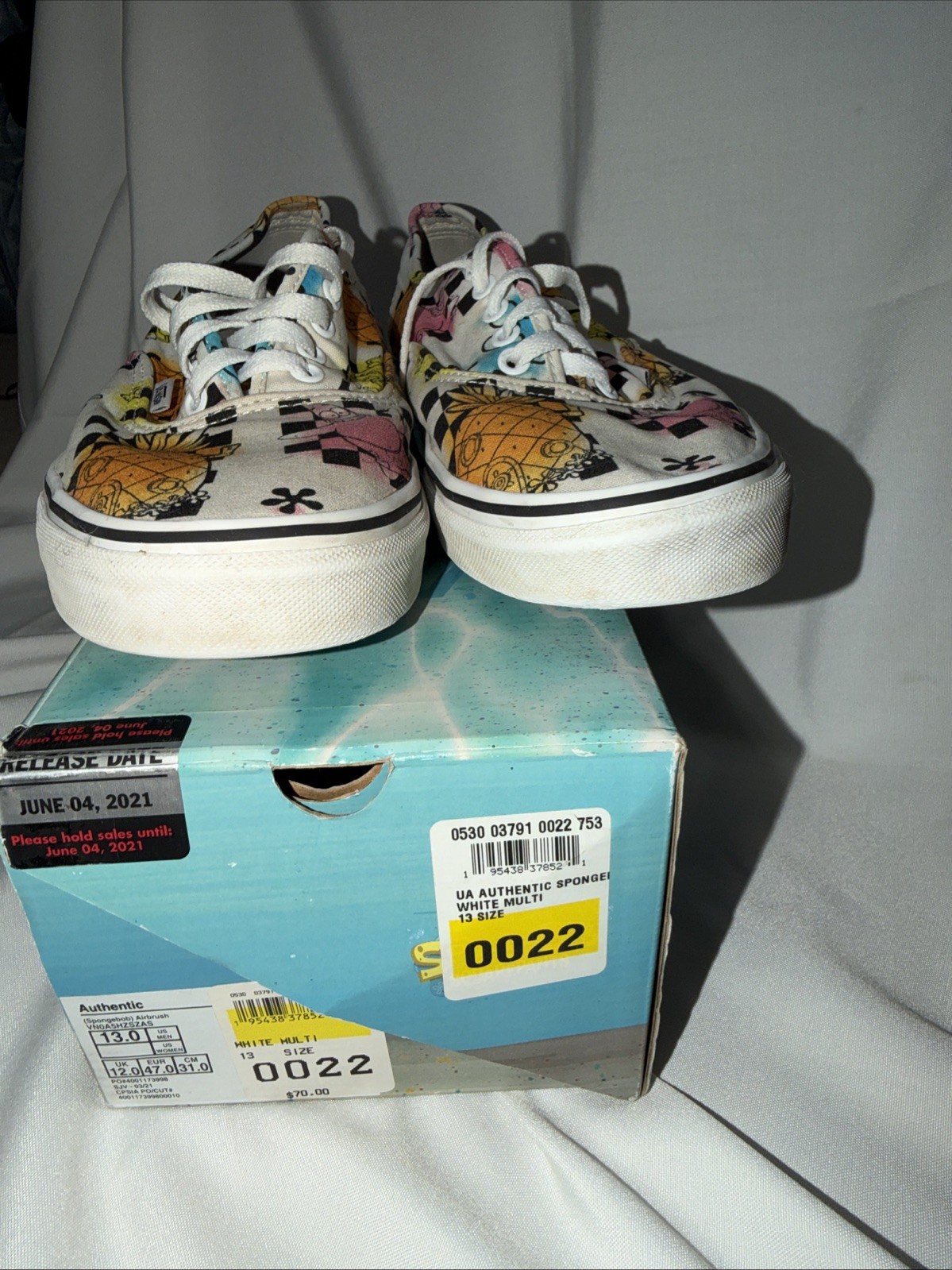 VANS AUTHENTIC SPONGEBOB Patrick SQUAREPANTS Skat… - image 3