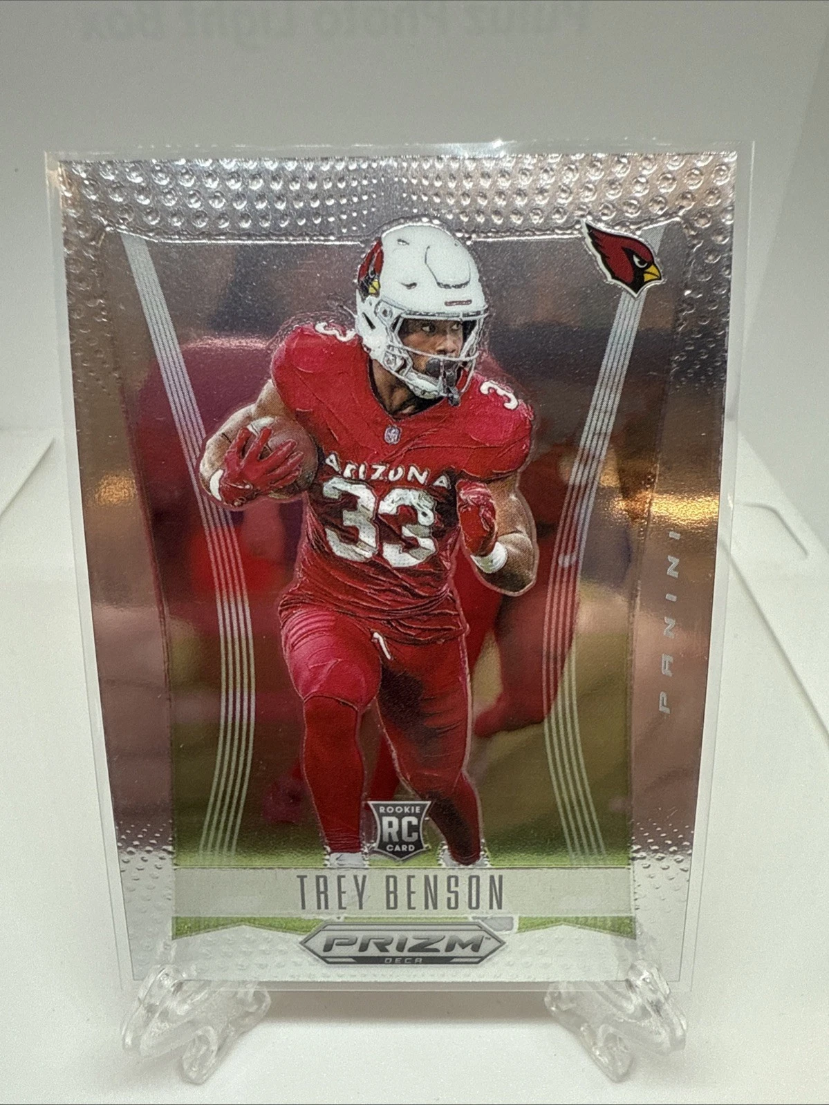 Trey Benson Panini Prizm Deca #8 Base