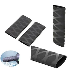 4 Pack Motorcycle Hand Grips Cover Protector Universal Non-Slip Non-Sticky 