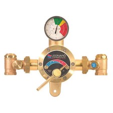 Leonard Valve Tm-800-Lf Emergency Mixing Valve, Bronze, 1 In.Npt