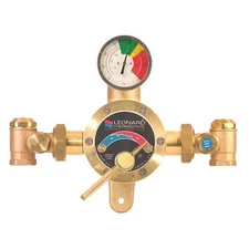 Leonard Valve Tm-800-Lf Emergency Mixing Valve, Bronze, 1 In.Npt