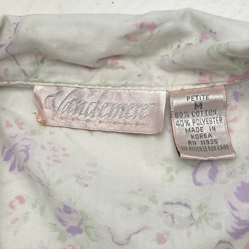 De Colección Vandemere Para Mujer Pequeño Mediano Floral Algodón Pijama Conjunto de Salón Cottagecore Foto 3 de 4