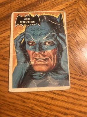 1966 Topps Batman - #7 ''Grim Realization''