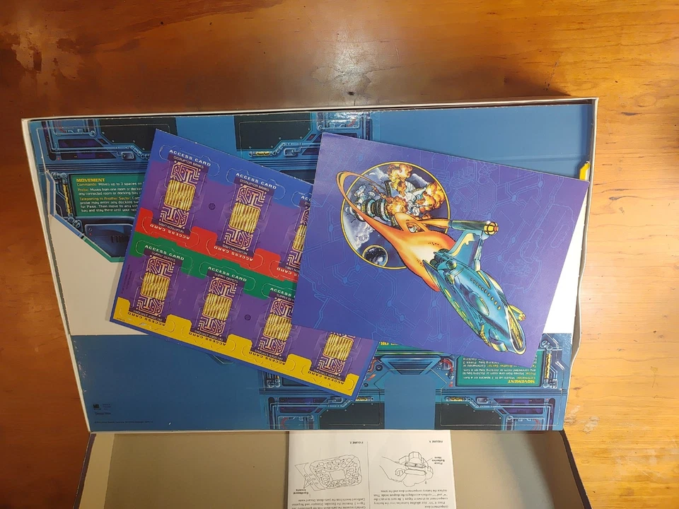 VTG 1992 Omega Virus Talking Electronic Board Game~100% Complete Unpunched - Image 2 of 4