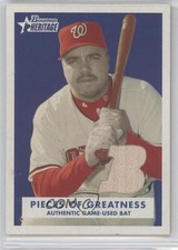 2006 Bowman Heritage Pieces of Greatness Nick Johnson #PG-NJ 0v1