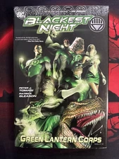 Blackest Night: Green Lantern Corps (DC Comics September 2010) Hardcover HC
