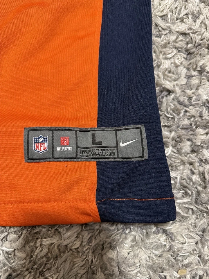 Camiseta de fútbol americano Nike On Field Denver Broncos Peyton Manning #18 juvenil grande L Foto 4 de 4