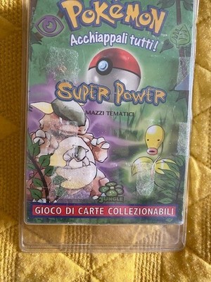 Save $46! Only 1 on eBay! Italian Factory Sealed Jungle Super Power Theme Deck