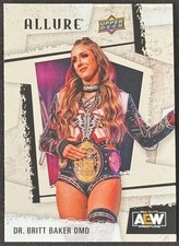 DR. BRITT BAKER D.M.D. 2023 Upper Deck AEW All Elite Wrestling Allure #5