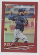 2020 Panini Donruss Holo Red Eduardo Rodriguez #61 0b3