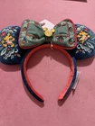 Disney Parks 2026 Epcot Norway Mickey Minnie Spaceship Earth Charm Ear Headband