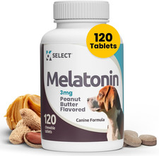 Melatonin for Dogs - Calming Aid - Adrenal Support Sleep Aid - Reduce Stress, Pe