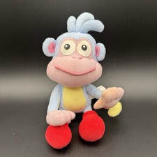 Vtg Boots Monkey TALKING Poseable 10" PLUSH Dora The Explorer 2001 WORKS Viacom