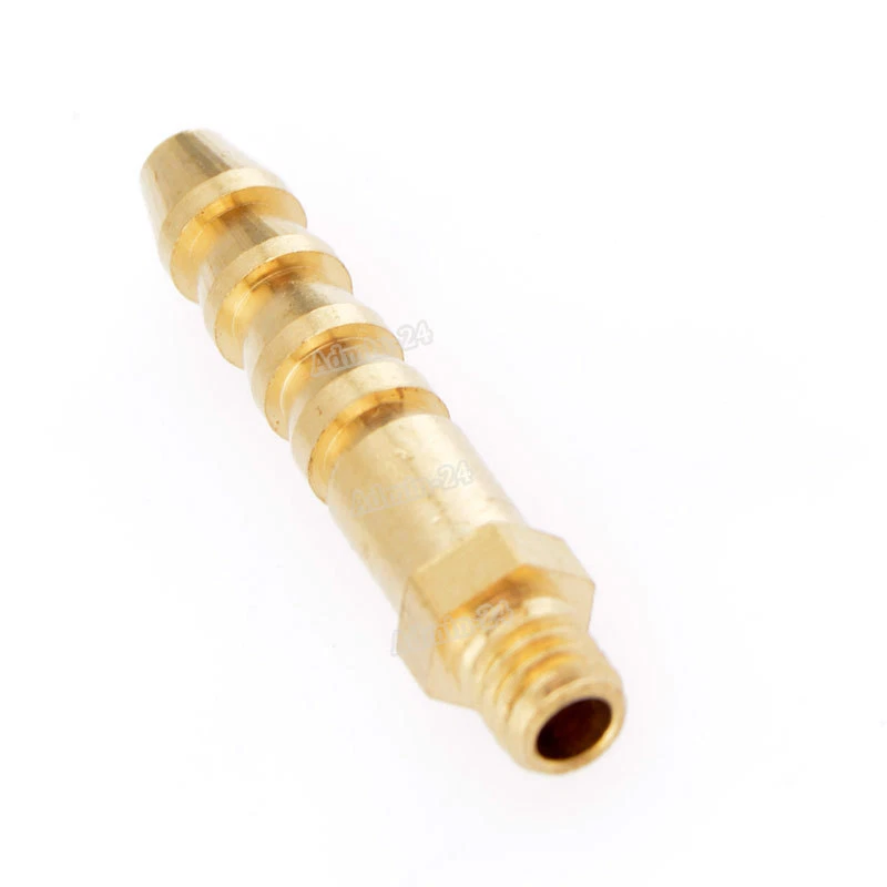 1pc Brass Water Nipples L25mm M4 Thread 4mm Rc Boat Fuel Nozzles For 3X5mm Tubes - Image 3 of 4